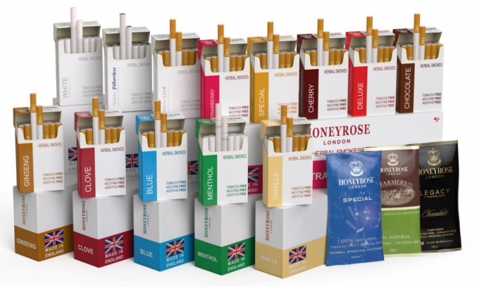 Quit Smoking Now With Honeyrose Herbal Cigarettes